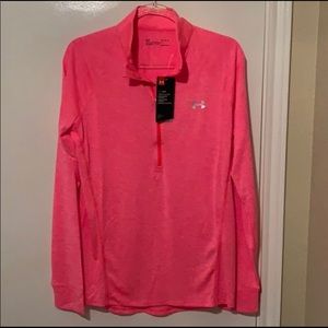 Pink Under Armour top
